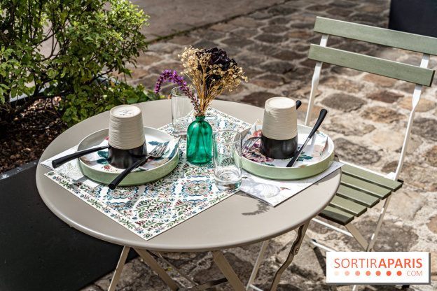 Le brunch à volonté de Chez Molly à Versailles dans les Yvelines - 78 -  table terrasse