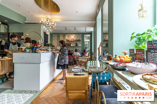 Le brunch à volonté de Chez Molly à Versailles dans les Yvelines - 78 -  salle restaurant 