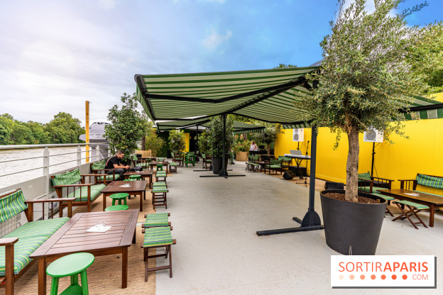 La terrasse de la péniche Maison Jaune à Boulogne façon guinguette - les photos - 8E0C7805 BEAF 4702 B04D 6ACB57094F82