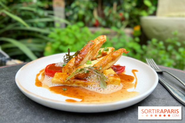 Le Potager, Roch Hotel & Spa - Suprême de volaille, panisses, piquillos