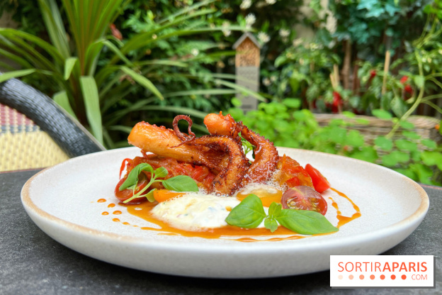 Le Potager, Roch Hotel & Spa - Poulpe grillé, légumes