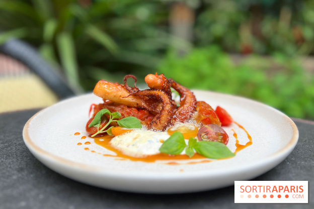 Le Potager, Roch Hotel & Spa - Poulpe grillé, légumes