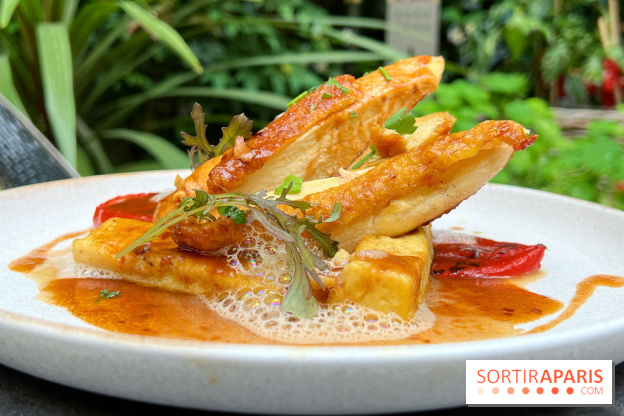 Le Potager, Roch Hotel & Spa - Suprême de volaille, panisses, piquillos