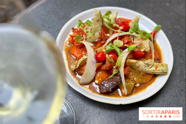 Le Potager, Roch Hotel & Spa - Poivrons et artichauts marinés