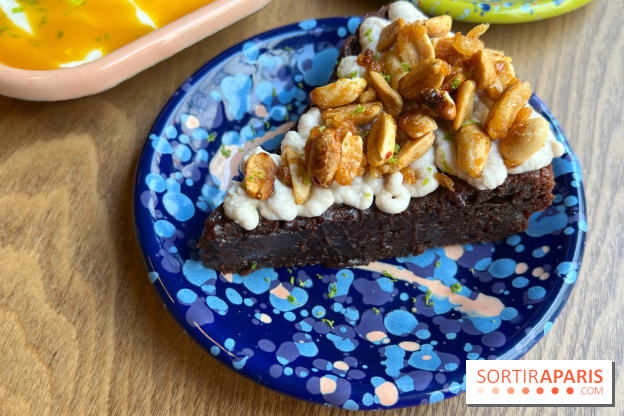 Restaurant Oté - Fondant chocolat, crème dakatine