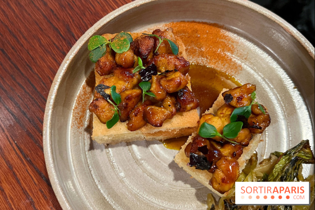 Trâm 130 - Ris de veau laqué sauce charsiu