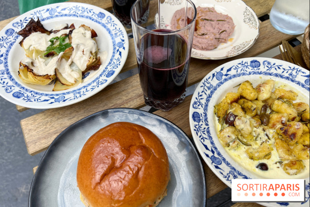 Armande - Crab bun, jus d'hibiscus