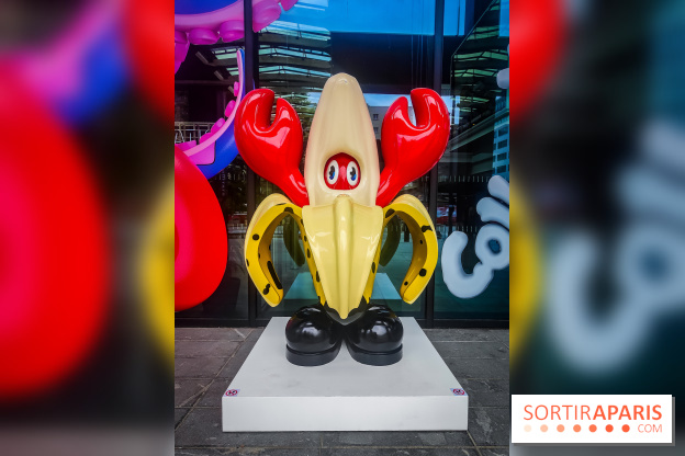 Les homards de l'artiste pop Philip Colbert envahissent la Station F pour une expo gratuite insolite