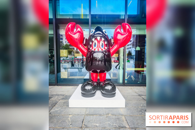 Les homards de l'artiste pop Philip Colbert envahissent la Station F pour une expo gratuite insolite - IMG20240708163333
