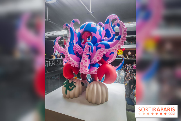 Les homards de l'artiste pop Philip Colbert envahissent la Station F pour une expo gratuite insolite - IMG20240708164402