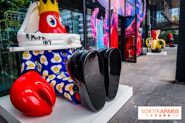 Les homards de l'artiste pop Philip Colbert envahissent la Station F pour une expo gratuite insolite