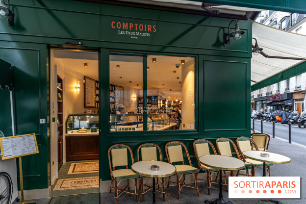 Comptoirs des Deux Magots - café littéraire - take away