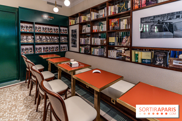 Comptoirs des Deux Magots - café littéraire - take away