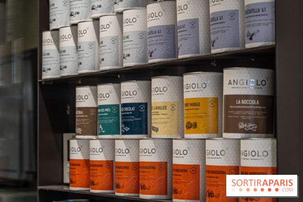 Angiolo, le glacier de Saint-Germain-des-Près - les photos -  pots de glaces