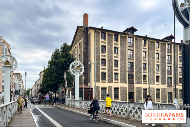 Pont levant rue de Crimée