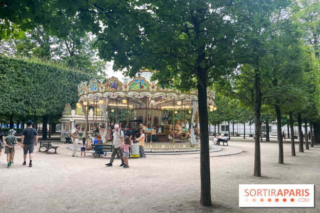 Jardin des Tuileries aires de jeux - nos photos