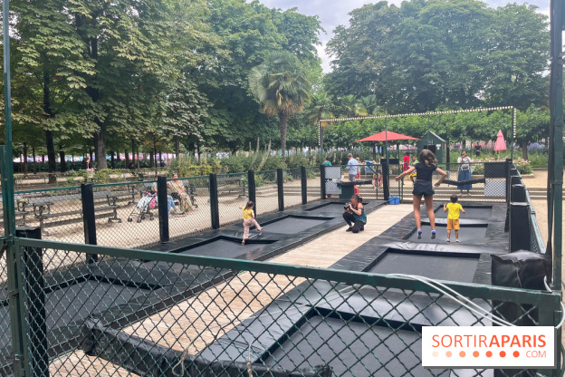 Jardin des Tuileries aires de jeux - nos photos