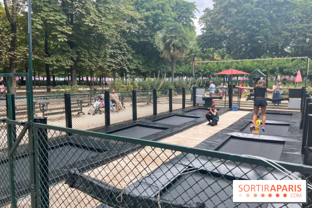 Jardin des Tuileries aires de jeux - nos photos