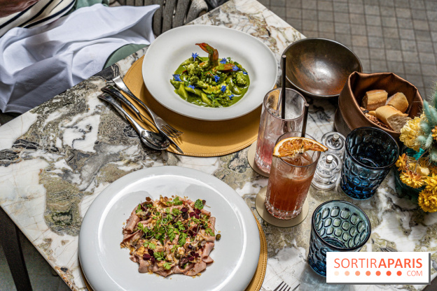 La terrasse cachée du Burgundy pour déjeuner au soleil dans le 8e -  A7C8486