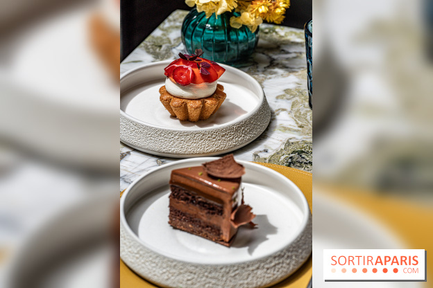 La terrasse cachée du Burgundy pour déjeuner au soleil dans le 8e -  A7C8504