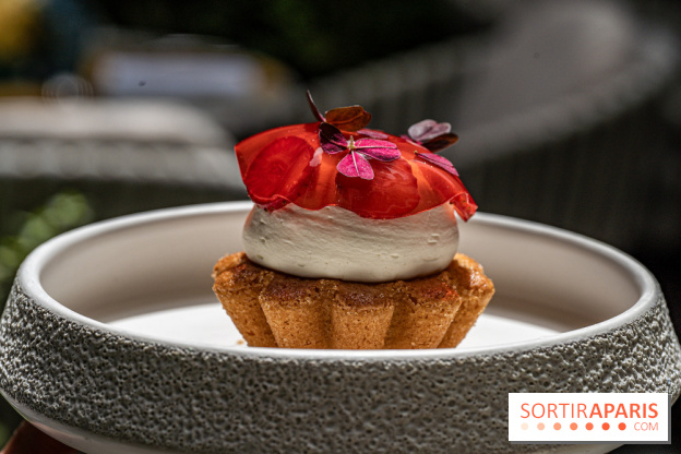 La terrasse cachée du Burgundy pour déjeuner au soleil dans le 8e -  A7C8508