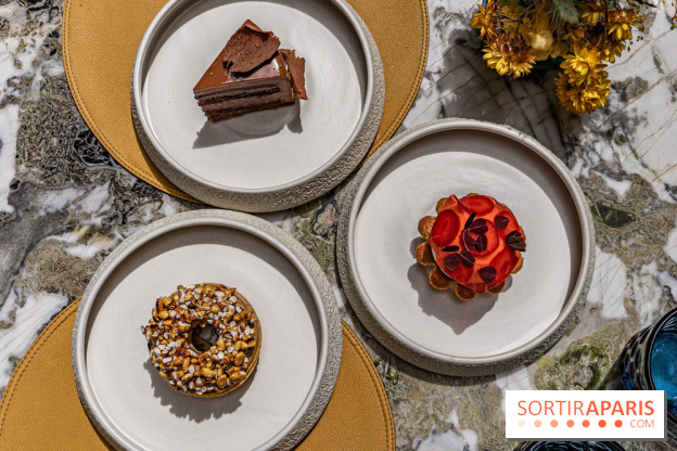 La terrasse cachée du Burgundy pour déjeuner au soleil dans le 8e -  A7C8522