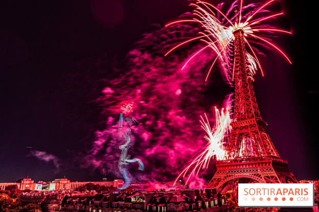 Feu d'artifice du 14 juillet de Paris 2024, les photos 