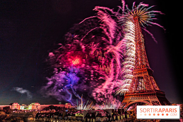 Feu d'artifice du 14 juillet de Paris 2024, les photos 