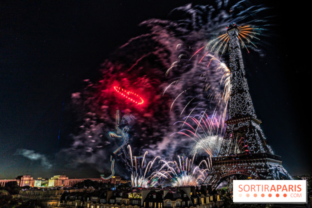 Feu d'artifice du 14 juillet de Paris 2024, les photos 