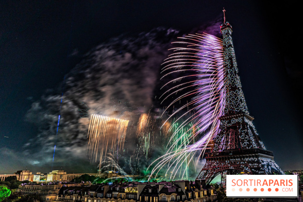 Feu d'artifice du 14 juillet de Paris 2024, les photos 