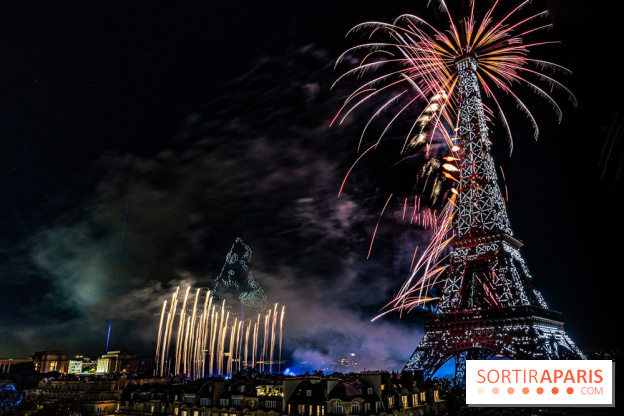Feu d'artifice du 14 juillet de Paris 2024, les photos 