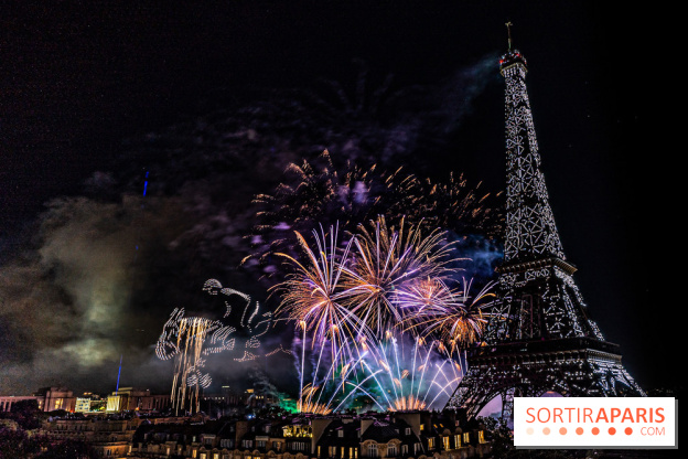 Feu d'artifice du 14 juillet de Paris 2024, les photos 
