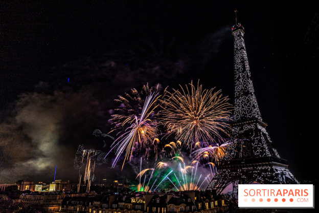 Feu d'artifice du 14 juillet de Paris 2024, les photos 