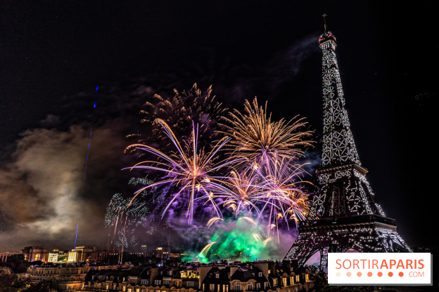 Feu d'artifice du 14 juillet de Paris 2024, les photos 