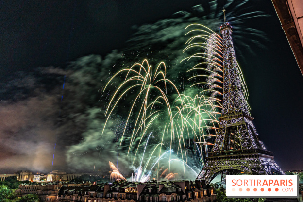 Feu d'artifice du 14 juillet de Paris 2024, les photos 