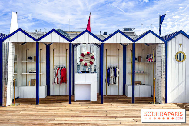 AMI Paris aux Galeries Lafayette Haussmann : pop ups, glacier et crêperie AMI par Julien Sebbag - image00082