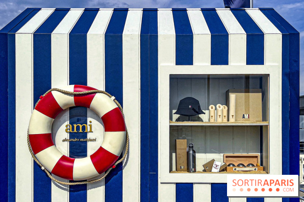 AMI Paris aux Galeries Lafayette Haussmann : pop ups, glacier et crêperie AMI par Julien Sebbag - image00086