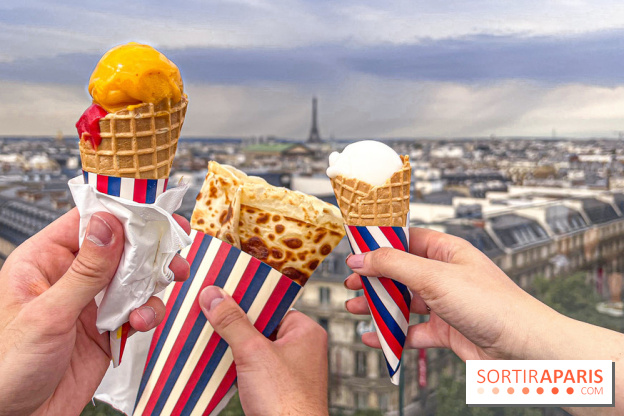 AMI Paris aux Galeries Lafayette Haussmann : pop ups, glacier et crêperie AMI par Julien Sebbag - image00108