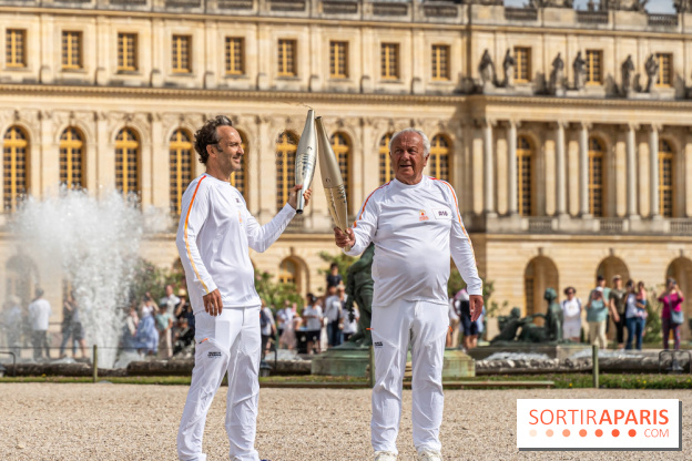 JO Paris 2024 : Les porteurs et relais de la flamme à Versailles