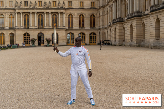 JO Paris 2024 : Les porteurs et relais de la flamme à Versailles -  Steve Toussaint