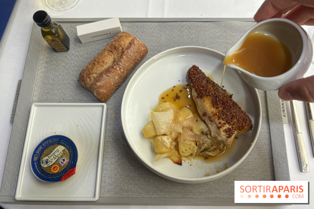 Restaurant Air France  - le plat