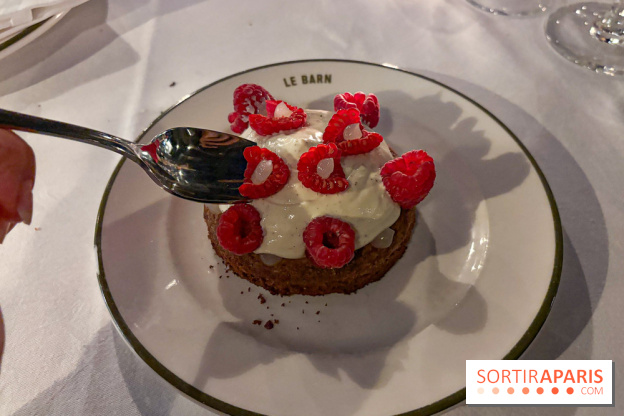 Le Barn Hotel  - la tartelette citron framboise 