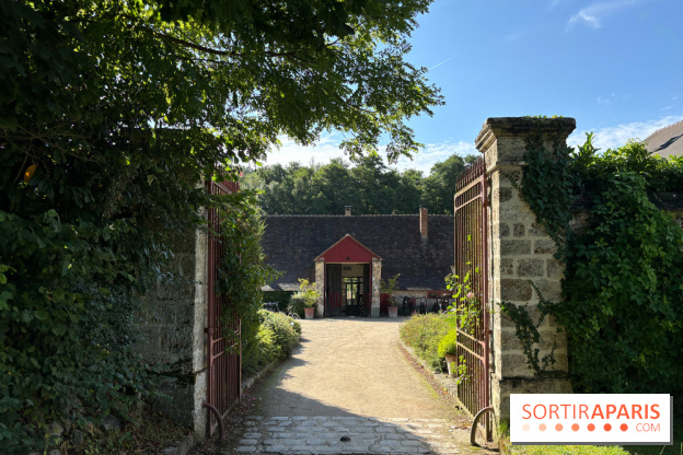 Le Barn Hotel  - l'entrée du domaine 