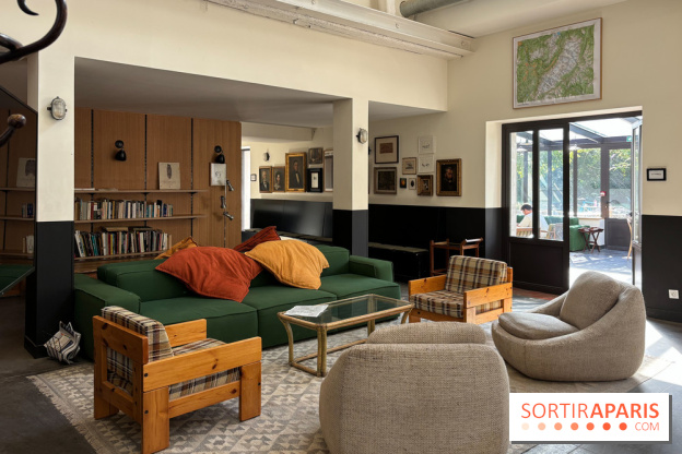 Le Barn Hotel  - l'espace commun 