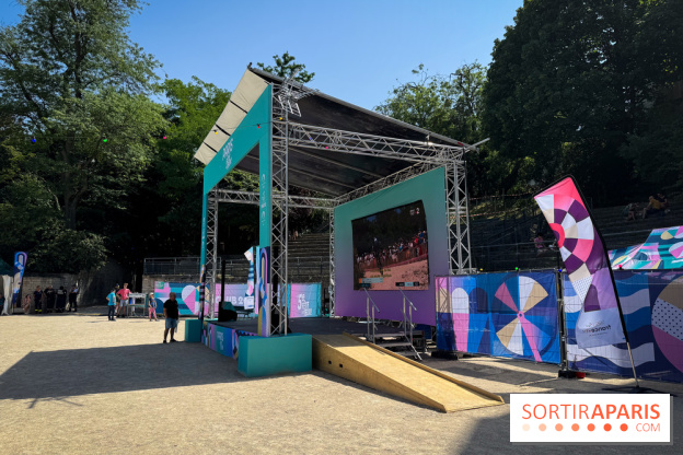 JO Paris 2024 : Fan zone Arènes de Lutèce