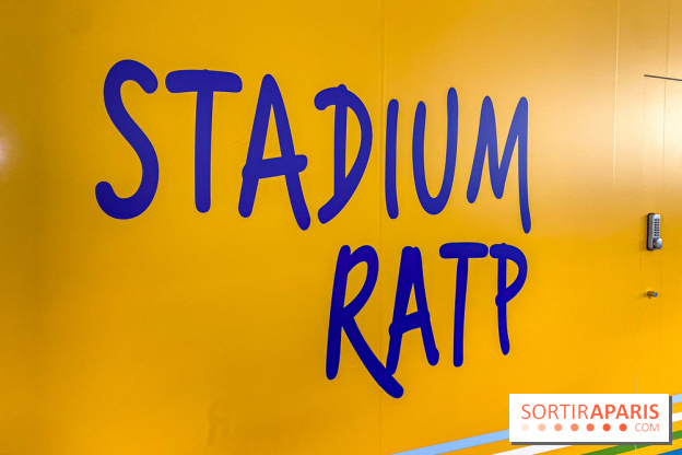 JO de Paris 2024 : animations sportives Stadium RATP à la station Auber - IMG 9268