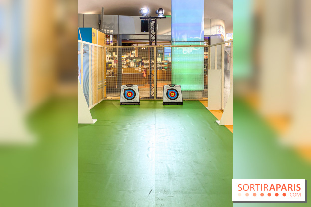 JO de Paris 2024 : animations sportives Stadium RATP à la station Auber - IMG 9277