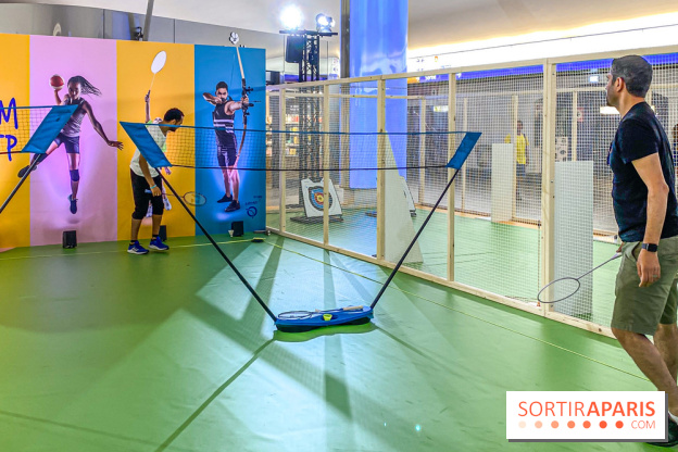 JO de Paris 2024 : animations sportives Stadium RATP à la station Auber - IMG 9291