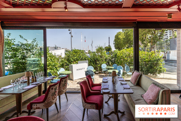 La Plage Parisienne, restaurant et terrasse en bord de Seine Quai de Javel