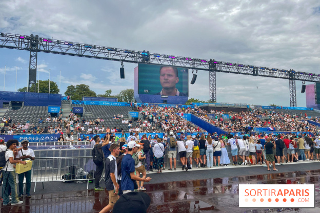 Parc des Champions - écran géant
